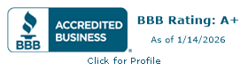 BBB A+ Rating Badge